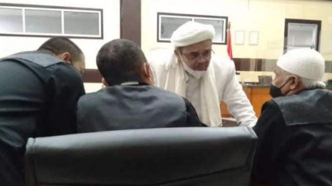 Kasus Kerumunan di Tebet Tak Diproses Hukum, Habib Rizieq: Alhamdulillah