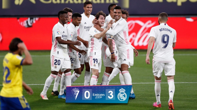 Cadiz vs Real Madrid 0-3 gol Alvaro Odriozola