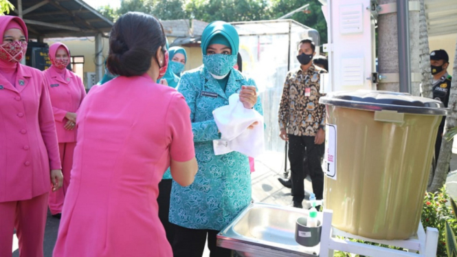 Ketum TP PKK Posyandu Ujung Tombak Pelayanan Masyarakat agar Lebih Sehat (Foto Puspen Kemendagri)