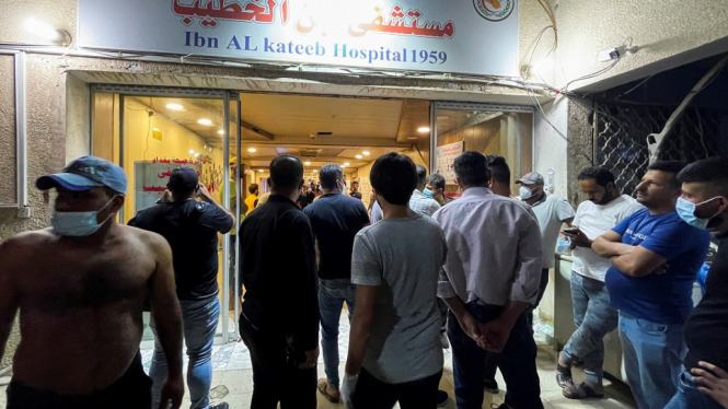 Rumah Sakit Covid-19 di Baghdad Kebakaran, 27 Orang Tewas