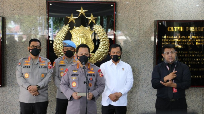 Kapolri Jenderal Listyo Sigit: Negara Tidak Boleh Kalah dengan KKB Papua (Foto Humas Polri)