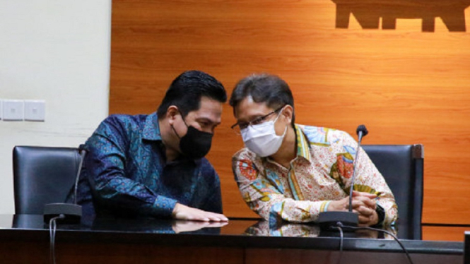 Menteri BUMN Erick Thohir Murka dengan Kasus Rapid Test Antigen Bekas di Kimia Farma (Foto Dok. Istimewa)