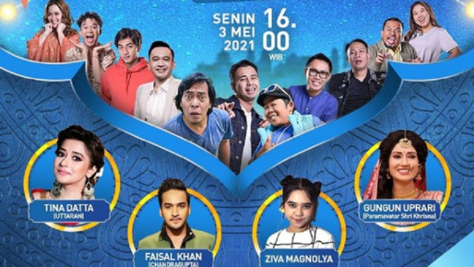 Pesbukers New Normal ANTV, Senin (3/5/2021). (Foto: Instagram @antv_official)