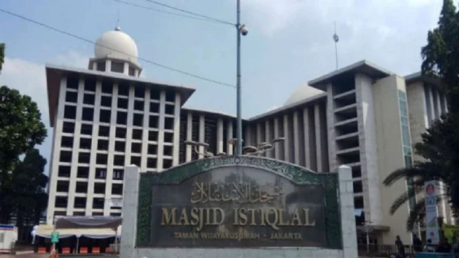 Info Terkini: Masjid Istiqlal Resmi Tidak Menggelar Salat Idul Fitri 2021 (Foto VIVA)