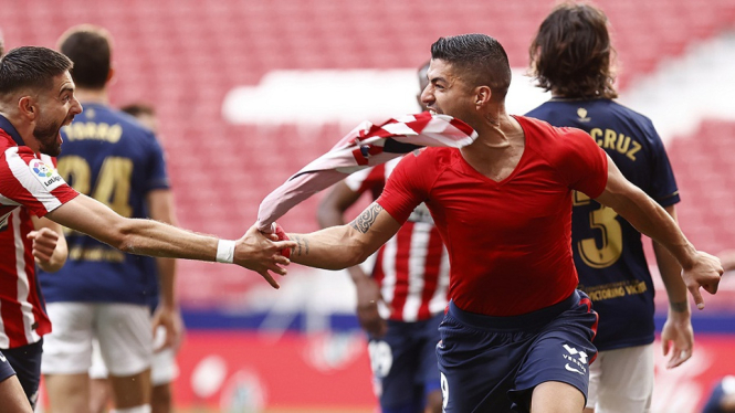 Atletico Madrid vs Osasuna 2-1 comeback dramatis Los Rojiblancos Luis Suarez