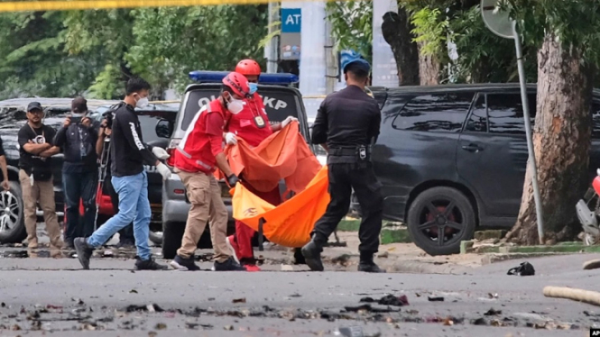 Densus 88 Tetapkan 53 Orang Tersangka Kasus Bom Gereja Katedral Makassar