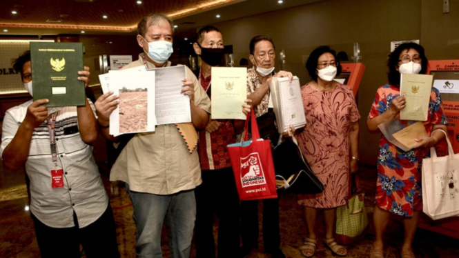 Terkait Perampasan Tanah, Guru Besar IPB Bersama FKMTI Datangi Mabes Polri (Foto Istimewa)