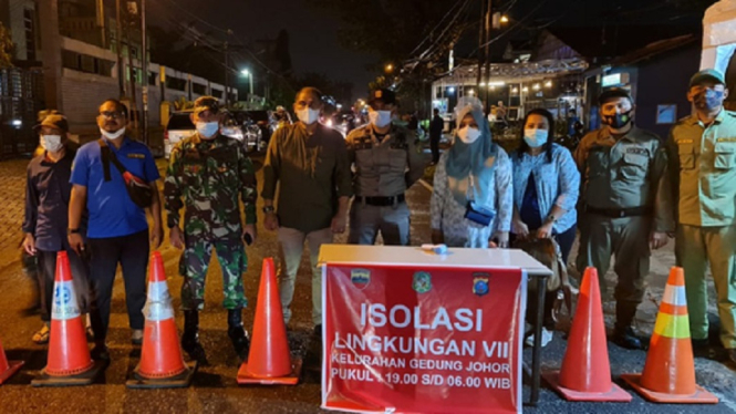 Dua Lingkungan di Medan Diisolasi karena Puluhan Warga Positif Covid-19 (Foto Istimewa via Kumparan)