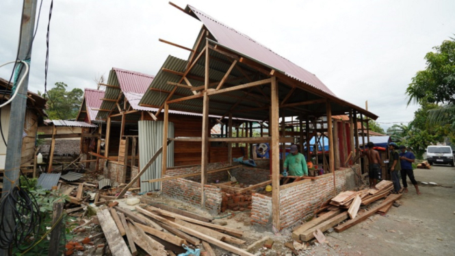 75 Rumah Tangguh Harapan Negeri di Mamuju Wujudkan Kolaborasi untuk Negeri (Foto Istimewa)