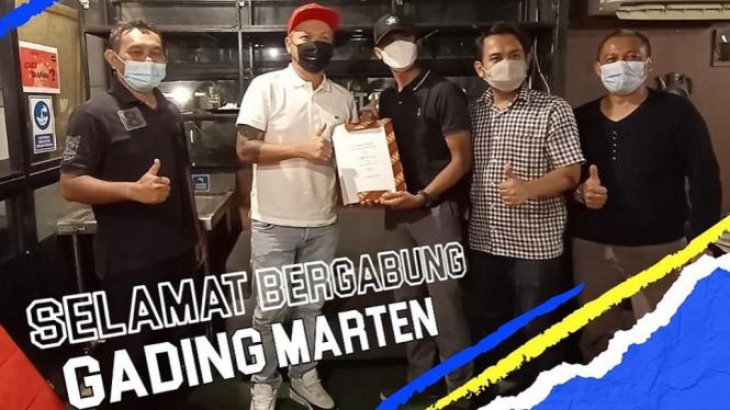 Ikuti Jejak Raffi Ahmad, Gading Marten Resmi Akuisisi Persikota Tangerang (Foto Instagram)