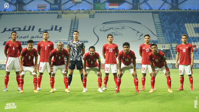 Timnas Indonesia vs Thailand 2-2 hanya evan Dimas pemain senior di Timnas