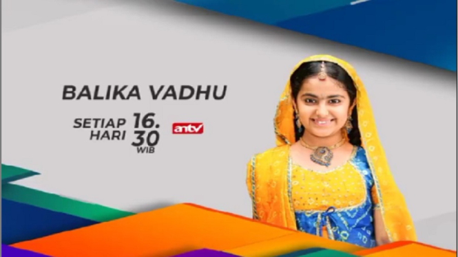 Serial India ANTV, Balika Vadhu. (Foto: Instagram @antv_official)