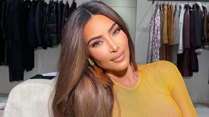 Respons Kim Kardashian Soal Kedekatan Kanye West dan Irina Shayk (Foto: Instagram)