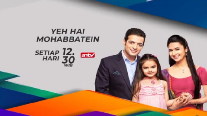 Serial India ANTV, Yeh Hai Mohabbatein. (foto: Instagram @antv_official)