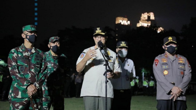 Kantor Anies Baswedan Disambangi Pangdam Jaya, Kapolda Metro dan Jaksa Tinggi DKI, Ada Apa (Foto Dok. Instagram)