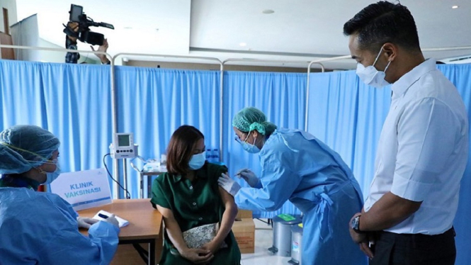 Ini Kata Anindya Bakrie saat Membuka Program Vaksinasi Gotong Royong untuk Kelompok Usaha Bakrien (Foto Instagram)