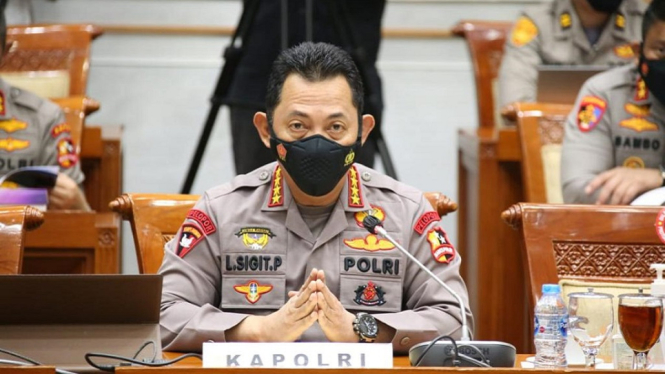 Kapolri Ungkap Ada 24.878 Tersangka Ditangkap Terkait Narkoba Sepanjang Januari-Juni 2021 (Foto Humas Polri)