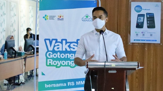 Tinjau Vaksinasi, Anindya Bakrie Ajak Perusahaan Segera Eksekusi Vaksin Gotong Royong (Foto Instagram)