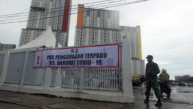 Kasus Covid-19 Melonjak, Rumah Sakit Darurat Covid-19 Wisma Atlet, Kemayoran Tidak Terima Pasien OTG (Foto Dok. Istimewa)