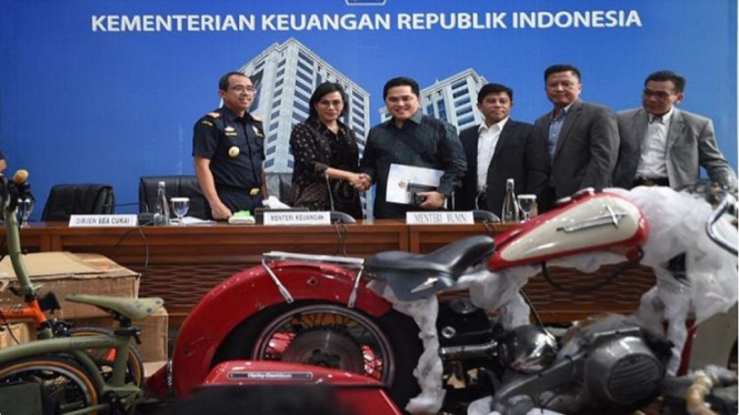 Bea Cukai Tunggu PN Tangerang untuk Eksekusi Harley dan Brompton Milik Mantan Dirut Garuda Ari Askhara