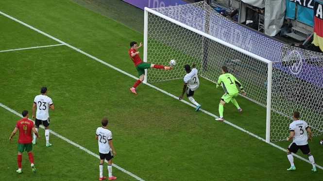 Euro 2020 Tampil Perkasa, Jerman Bekuk Portugal dengan Skor Telak 4-2 (Foto Twitter)