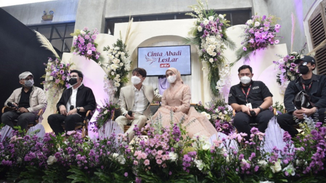 Jelang Pernikahan Lesti-Billar, ANTV Hadirkan Rangkaian Acara Cinta Abadi Leslar (Foto Ekslusif)