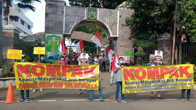 KOMPAK Mendesak Kajagung Tuntaskan Kasus Korupsi di Kota Sorong (Foto Istimewa)