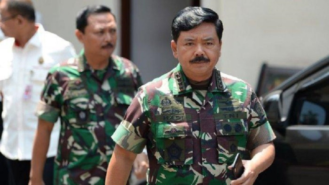 Panglima TNI Marsekal Hadi Tjahjanto Mutasi 104 Pati, Siapa Saja? Ini Daftarnya (Foto RRI)