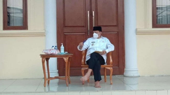 Gubernur Banten Wahidin Halim Positif Covid-19, Ini Penyebabnya (Foto VIVA)