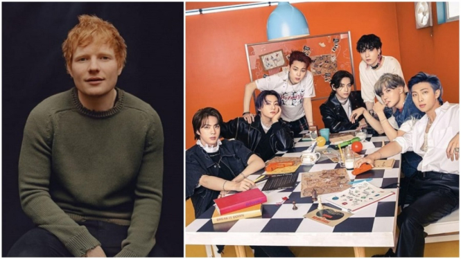 Ed Sheeran Umumkan Garap Lagu Baru untuk BTS (Foto: Instagram)