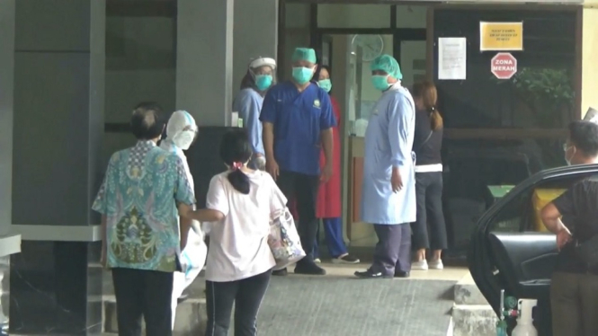 Kasus Positif Covid-19 Melonjak, Ruang Perawatan RSU Tangerang, Banten, Penuh (Foto ANTV-Rusdy)
