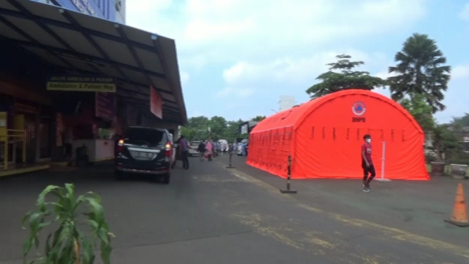 tenda di rs fatmawati