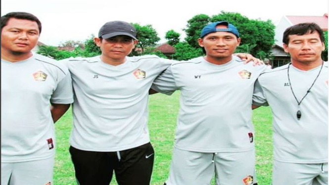 Pelatih Persik Kediri Joiko Susilo Gethuk