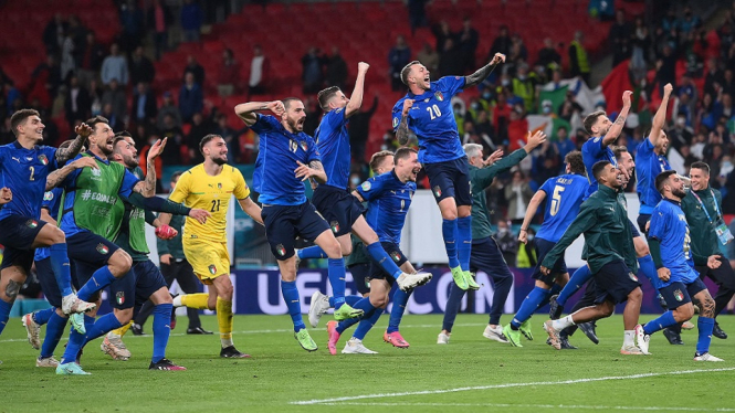 Euro 2020: Drama Adu Penalti Bawa Italia ke Final Usai Singkirkan Spanyol (Foto Twitter)
