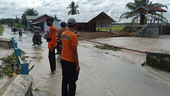 Banjir Di Kabupaten Batu Bara, Sumut, 1.451 Rumah Terendam