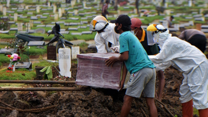 Kasus Kematian Meroket, Pemkot Depok Buka Dua TPU Baru Khusus Covid-19 (Foto RRI)