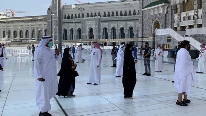 Ibadah Haji 2021, Jemaah Haji Mulai Berdatangan di Kota Makkah (Foto Instagram)