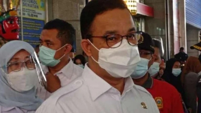 Ini Kata Gubernur DKI Jakarta Anies Baswedan Jika PPKM Darurat Diperpanjang (Foto VIVA)