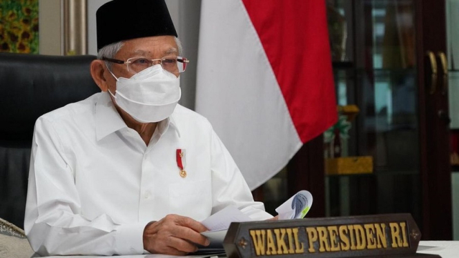 Wakil Presiden Ma'ruf Amin Imbau Umat Islam Salat Idul Adha di Rumah (Foto Instagram)