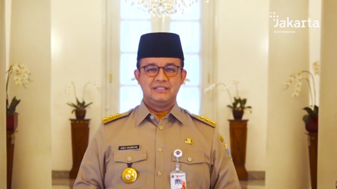 Gubernur DKI Jakarta Anies Baswedan Ungkap Separuh Warga Jakarta Pernah Terinfeksi Covid-19 (Foto Instagram)