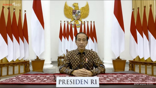 Presiden Jokowi Resmi Perpanjang PPKM Darurat hingga 25 Juli 2021 (Foto Tangkap Layar Youtube)