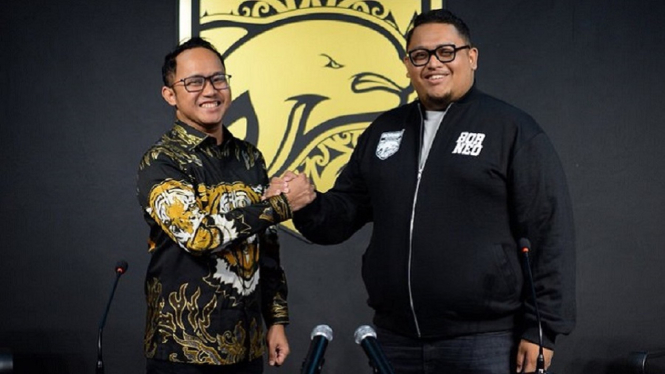 Presiden Borneo FC Nabil Husein dan Edy Kurniawan stake holder baru 1