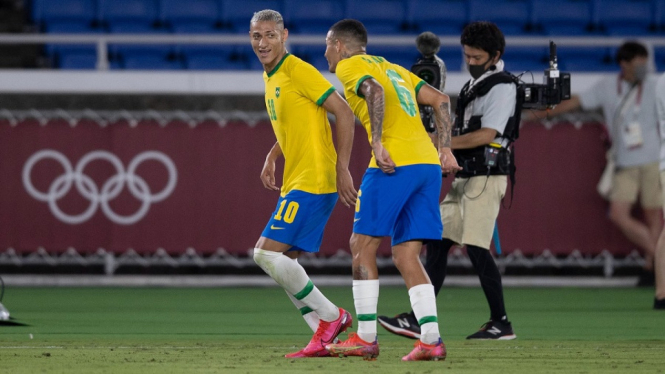 Brasil vs Jerman U-23 4-2 Samba menang perdana di Grup D Olimpiade Tokyo