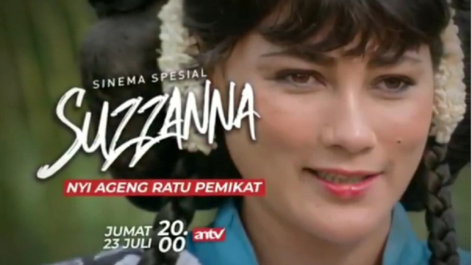 Sinema Spesial Suzzanna ANTV, Nyi Ageng Ratu Pemikat, Kamis (23/7/2021). (Foto Instagram @antv_official)