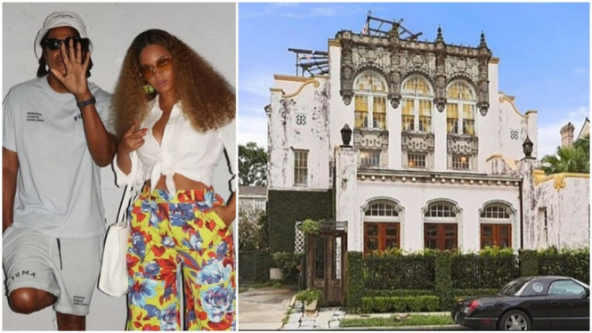 Rumah Mewah Beyonce dan Jay-Z Kebakaran (Foto: Instagram/Getty Images)