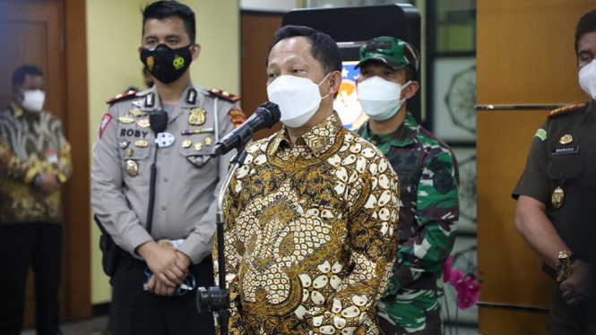 Mendagri Apresiasi Langkah Bupati Tangerang Tangani kasus Covid-19 (Foto Puspen Kemendagri)