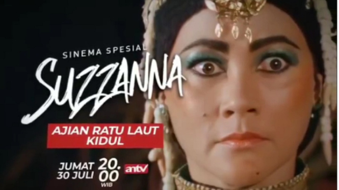Sinema Spesial Suzzanna "Ajian Ratu Laut Kidul" ANTV. (Foto: Instagram @antv_official)