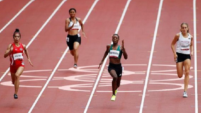 Sprinter Putri Alvin Tehupeiory Lolos ke Babak I 100 Meter Putri Olimpiade Tokyo