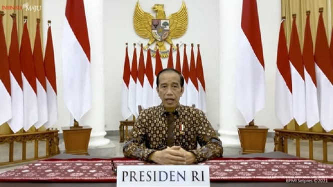Live Streaming Pernyataan Presiden Joko Widodo Terkait Perkembangan Terkini PPKM, 2 Agustus 2021 (Foto Tangkap Layar Youtube)