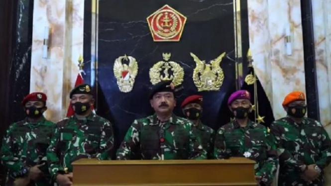 Panglima TNI Mutasi 60 Perwira Tinggi, Termasuk Komandan Paspampres (Foto Dok. Puspen TNI)